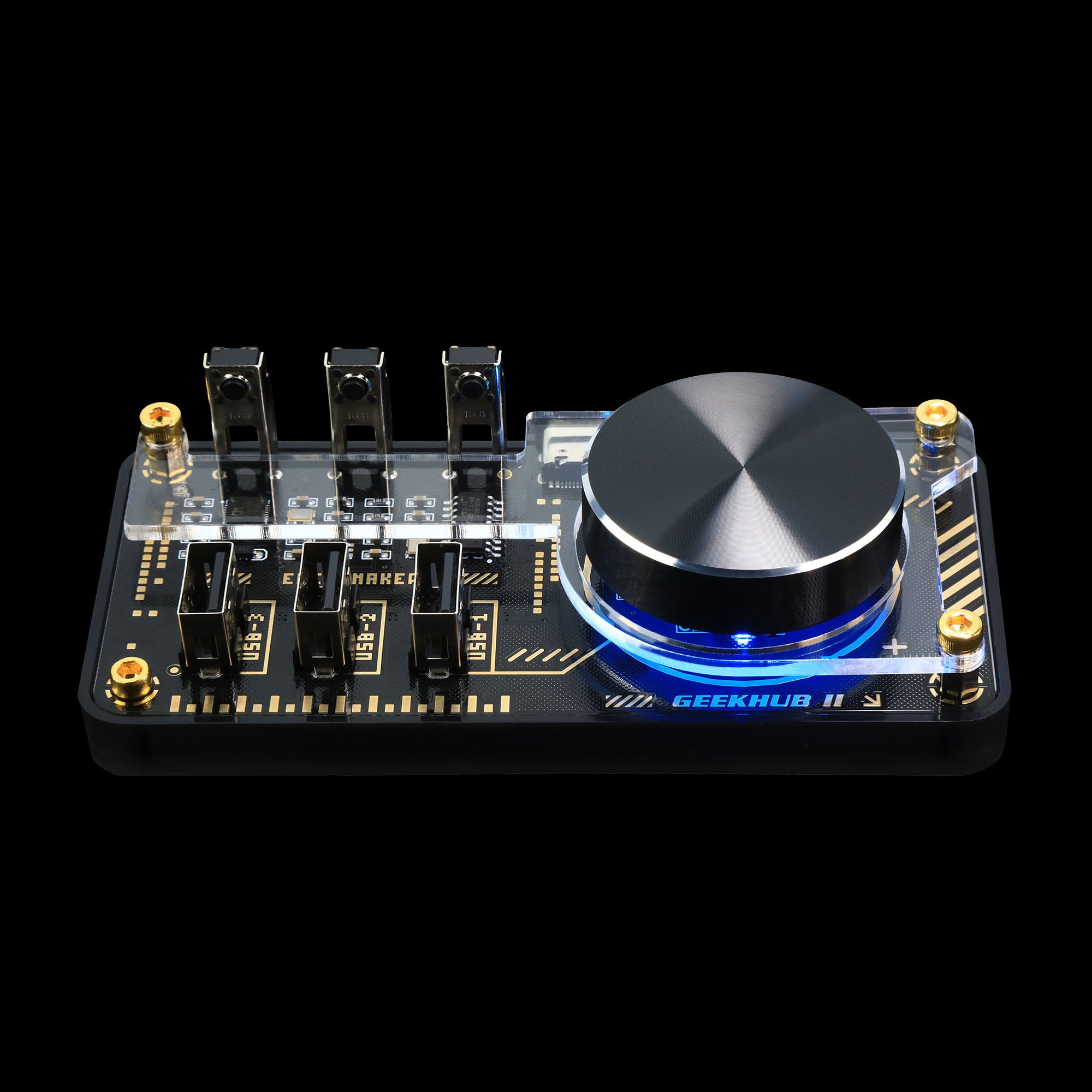 Atomic Voyage Volume Control Knob with USB Hub