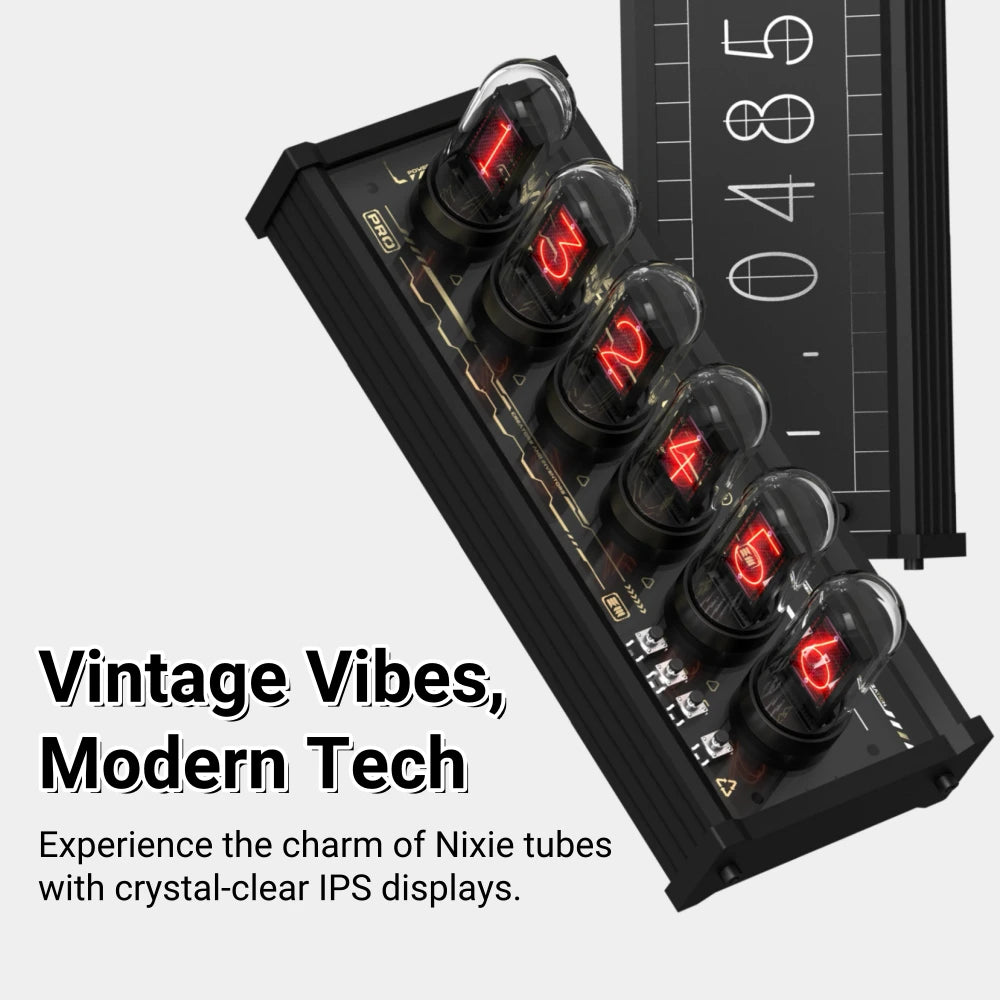 IPS 6-Digit Clock