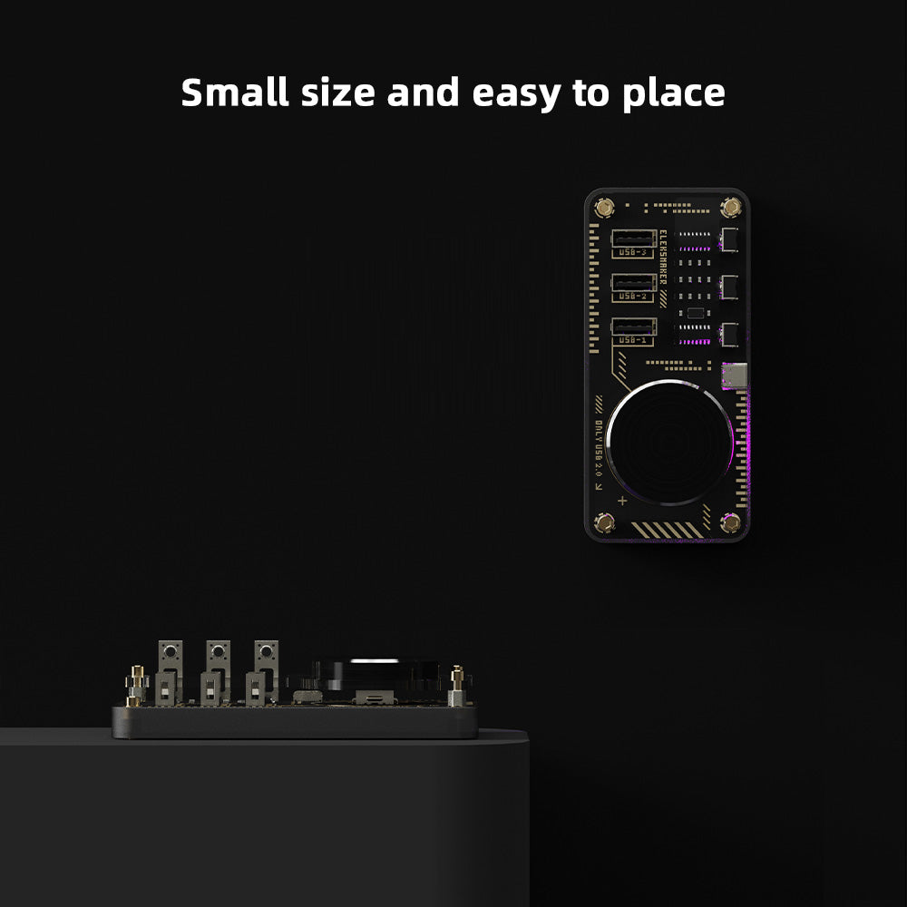 Tactile Volume Knob with USB Power & Data