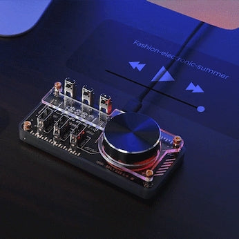Tactile Volume Knob with USB Power & Data