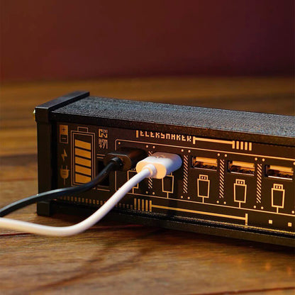 USB Data Hub with Individual LED Power Switches