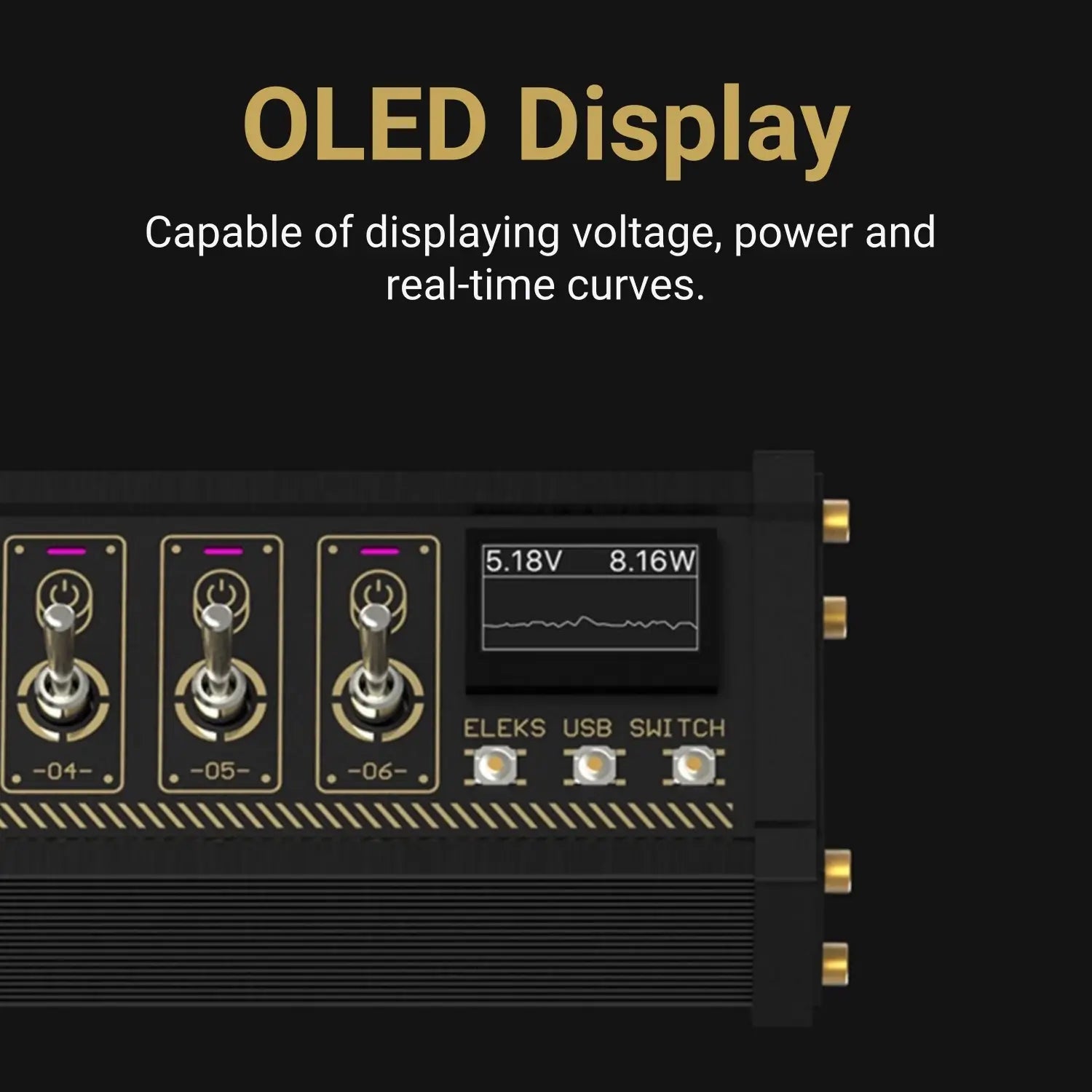 USB Data Hub with Individual LED Power Switches