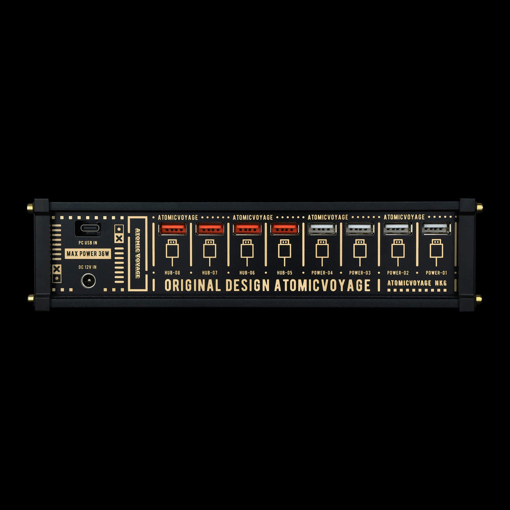 Atomic Voyage NK6 - 8-Port USB Data Hub with Individual LED Power ...
