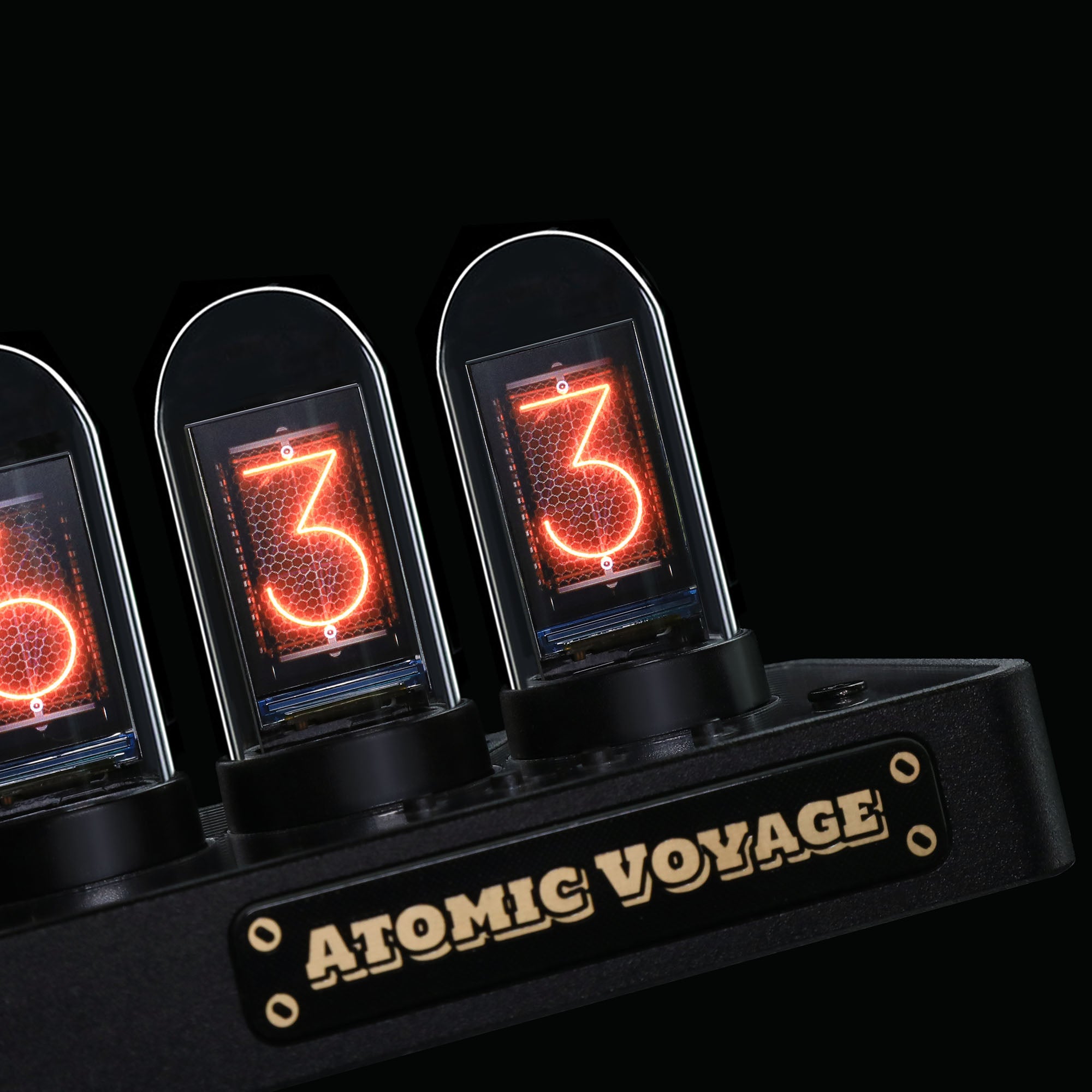 Atomic Voyage PRO Digital Clock - Nixie Tube Clock