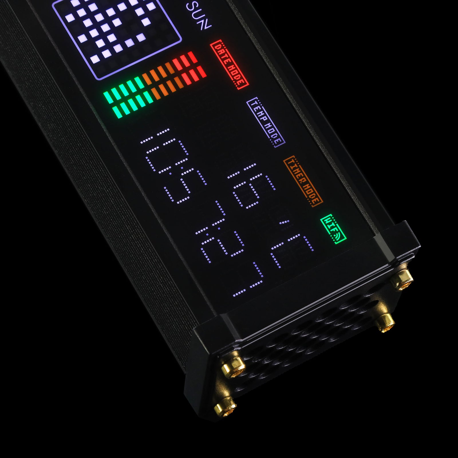 Atomic Voyage Smart Clock with VU Meter And PC Data Monitor