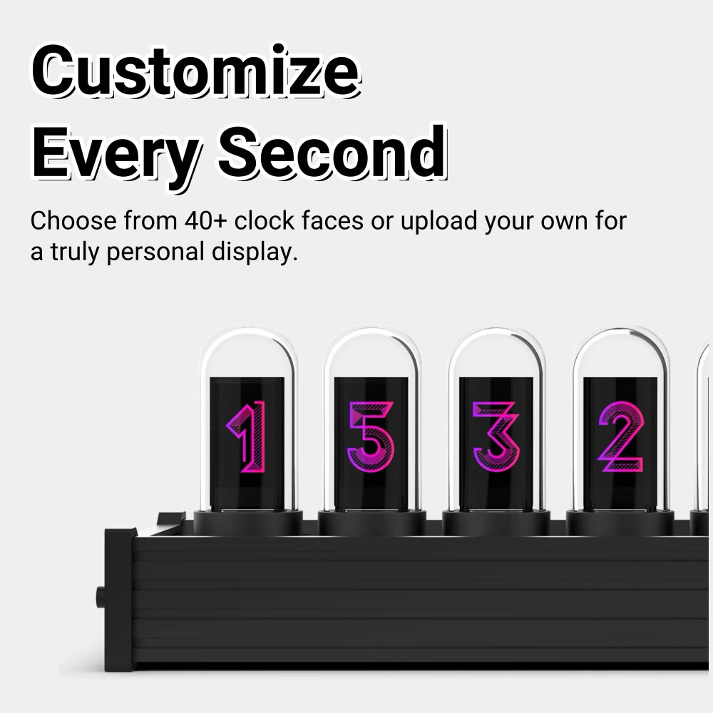 IPS 6-Digit Clock