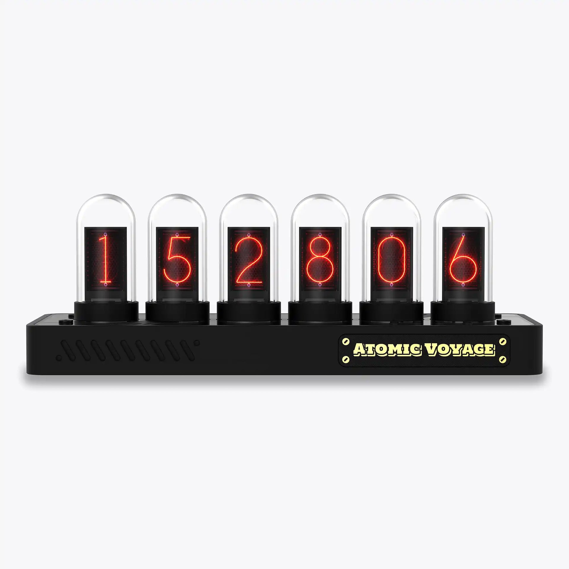 Atomic Voyage PRO Digital Clock - Nixie Tube Clock