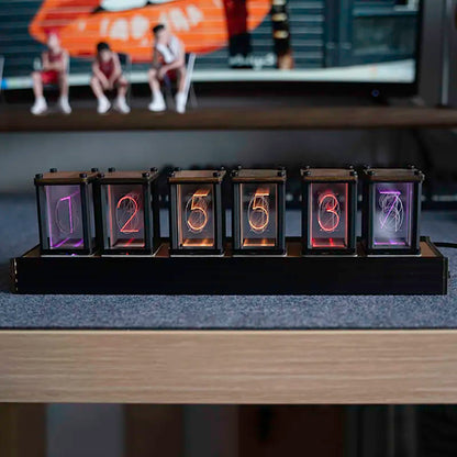 IPS R 6-Digit Clock - Nixie Tube Clock