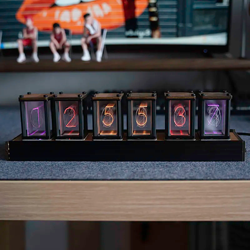 IPS R 6-Digit Clock - Nixie Tube Clock